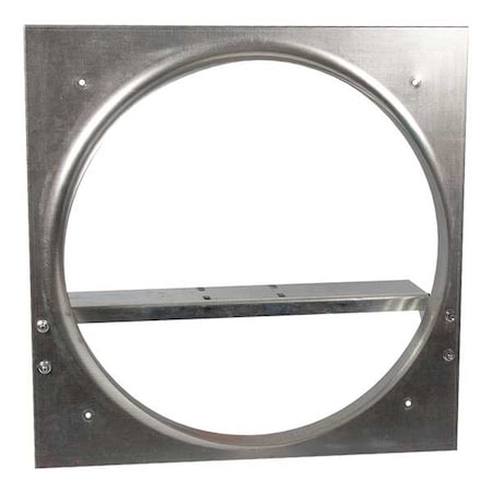 Ext FanVntr Frm, 24In Bl, Steel, MntgBlt