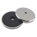Round Base Magnet, 11 lb. Pull, PK2