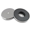 Round Base Magnet, 200 lb. Pull