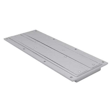 Plate Magnet, 18-1/2 x7-1/4 In, Ceramic, SS