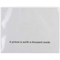 Magnetic Doc Holder, 8-1/2 Wx11 Hx1/32 In