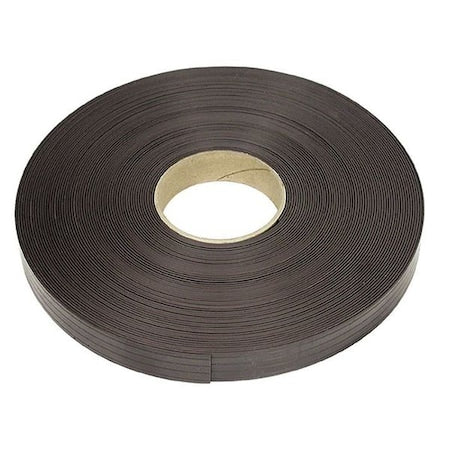 Magnetic Strip, 100 ft. L, 1 In W, Features: Scored Every 4 in