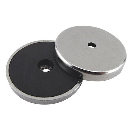 Round Base Magnet, 11 lb. Pull