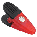 Magnetic Clip, 3-1/2 In, Red, Neodymium, Pk2