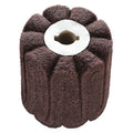 Sinus Fleece Wheel, 4 In, 180 Grit, Fine