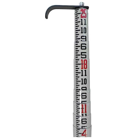 Telescoping Measuring Pole, up to 25 Feet