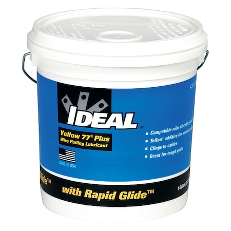 Wire Pulling Lubricant, 1 gal. Bucket, Ylw
