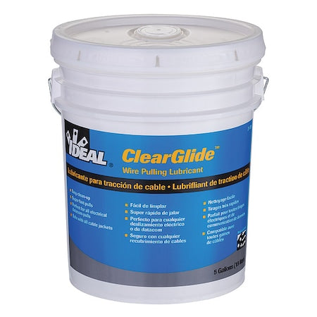 Wire Pulling Lubricant, 5 gal. Bucket, Clr