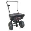 30 lbs Cap Broadcast Spreader For Fertilizer & Grass Seed, 12 ft Spread, Loop Handle