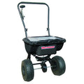 30 lbs Cap Broadcast Spreader For Salt, Fertilizer & Grass Seed, 12 ft Spread, Loop Handle