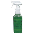 32 oz. Clear, Polyethylene Preprinted Trigger Spray Bottle