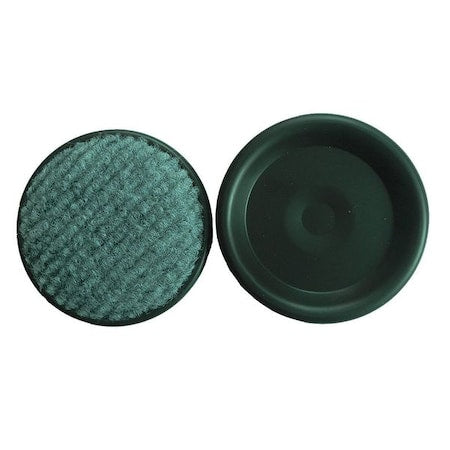 Furniture Caster Cups, Round, 2-1/4", PK4