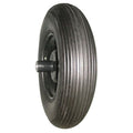 Wheelbarrow Tire, Ribbed, 16 In. Dia.