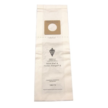 Vacuum Bag, 2-ply, Paper Bag, 10 PK