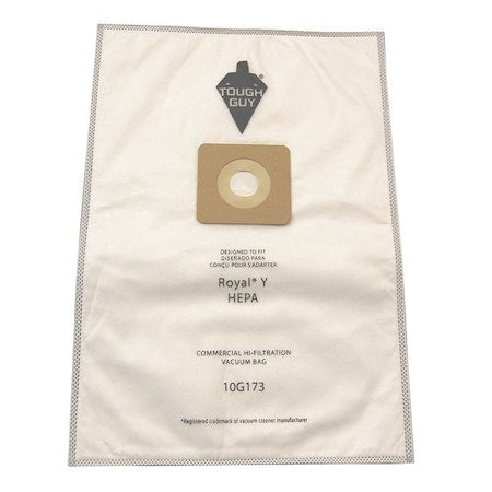 Vacuum Bag, 5-Ply, Synthetic HEPA Filter Bag, 10 PK