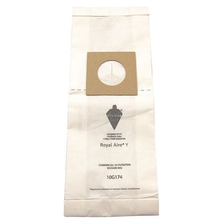 Vacuum Bag, 2-ply, Paper Bag, 10 PK