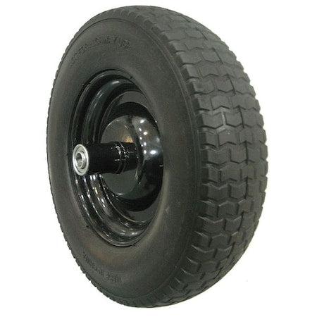 Wheelbarrow Tire, Knobby, 14-1/2 In. Dia.