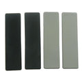 Furniture Glides, Self-Stick, Rect, 9", PK4