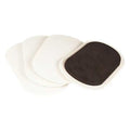 Furn. Glides, Self-Stick, Oval, 9-1/2", PK4
