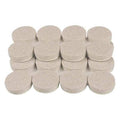 Felt Pads, Self-Stick, Round, 3/4", PK20