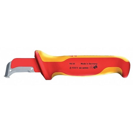 Cable Stripping Knife Hook, 7 1/8 in L