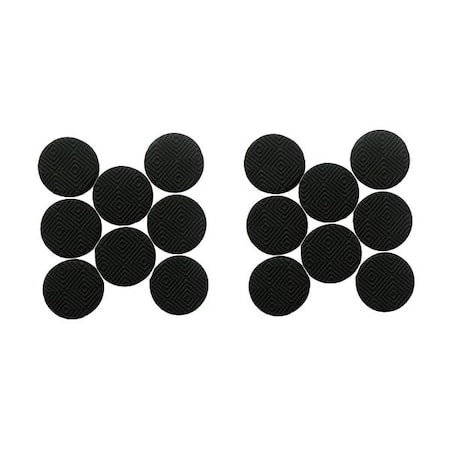 Gripper Pads, Self-Stick, Round, 1", PK16