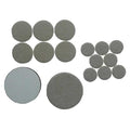 Felt Pads, Self-Stick, Rd, 1", 1-1/2", 2-1/2"