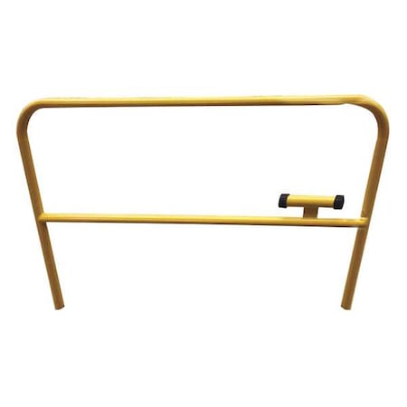 Guardrail, 6 Ft. L, 3-1/2 Ft. H, Yellow