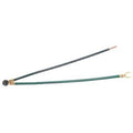 Grounding Tail, 2-Wire, PT, Fork, Green, Pk25