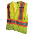 Safety Vest, Mesh, Green, S/M
