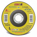 Abrasive Cut-Off Wheel, Type 27, 7 in Dia, 3/32 in Thick, 5/8 in-11 Arbor Hole Size, 36 Grit