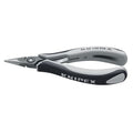 5 1/4 in Chain Nose Plier Multi-Component Grip Handle