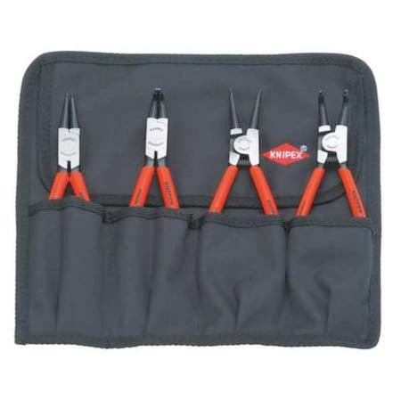 4 Piece Plastic Grip Retaining Ring Plier Set
