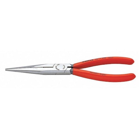 8 in Needle Nose Plier, Side Cutter Plastic Coated Handle