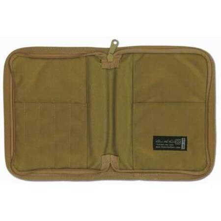 Ring Binder Cvr, Cordura, 5-5/8x7-1/2, Tan