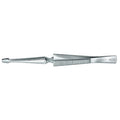 Cross Over Tweezers, Straight, 6-1/4 In