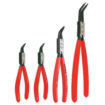Retaining Ring Plier Set, 45 Deg., 4 pcs.