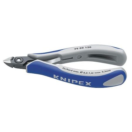 4 3/4 in Precision Diagonal Cutting Plier Standard Cut Uninsulated