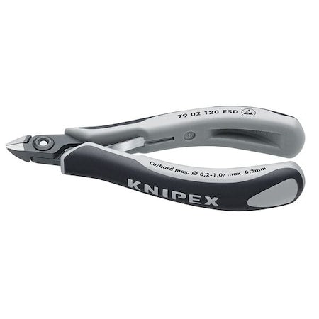 5 in 79 Diagonal Cutting Plier Flush Cut Oval Nose Uninsulated