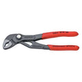 6 in Knipex Cobra V-Jaw Water Pump Plier Serrated, Plastic Grip