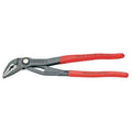 10 in Knipex Cobra V-Jaw Water Pump Plier Serrated, Plastic Grip