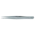Tweezers, Anti-Mag, Needle, Straight, 4-1/2