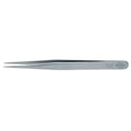 Tweezers, Needle, Straight, Titanium, 4-3/4