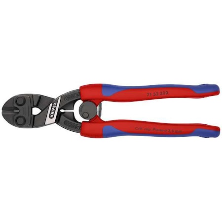 8" Knipex Cobolt Compact Bolt Cutter w/ Recess, Ergonomic Grip