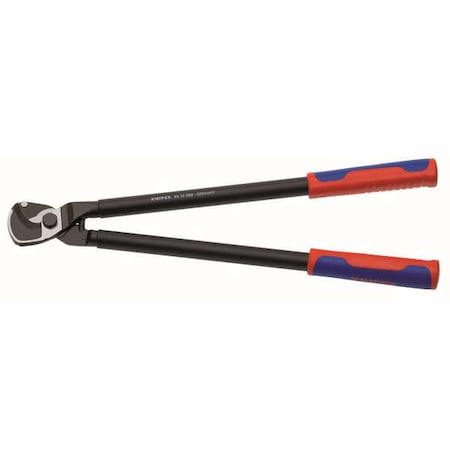 Cable Shears, 19-11/16 In, 5 AWG, Red/Blue