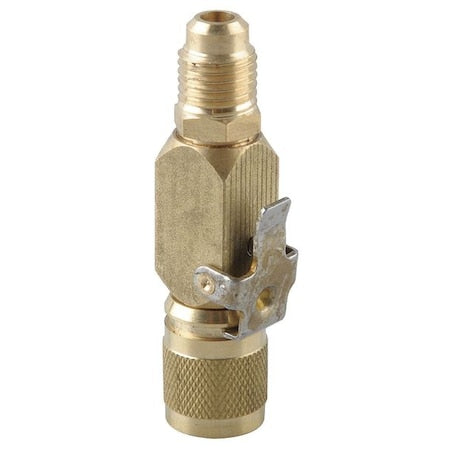 Quick Coupler, Low Loss, 1/4 In MxF, 0 Deg