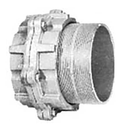 Rigid Union, 5 in, Threaded, Malleable Iron, Plain, Silver