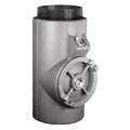 IMC Sealing, 5 in, Threaded, Iron, Plain, Silver