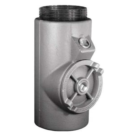 IMC Sealing, 5 in, Threaded, Iron, Plain, Silver