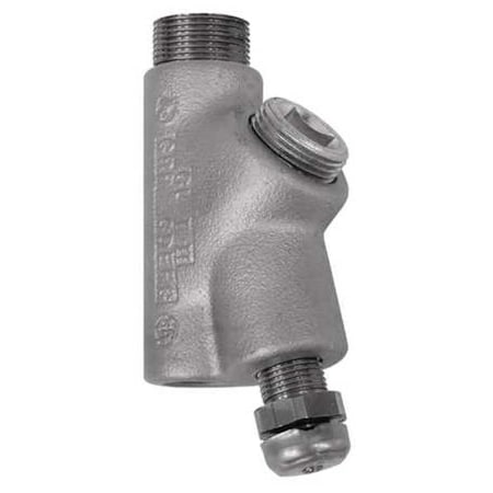 IMC Sealing, 1 in, Threaded, Iron, Powder Coated, Silver